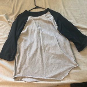 Thrifted quarter sleeve